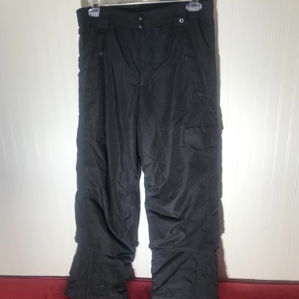 Polaredge Youth Ski Snowboarding Cargo Black Pants Size: Large or 14/16
